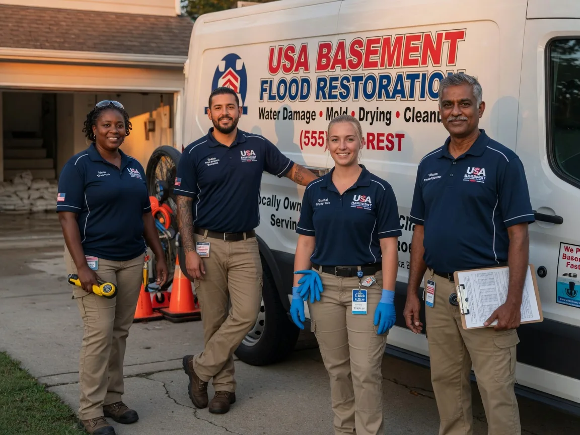 Basement Flood Cleanup company in Le Roy, WV