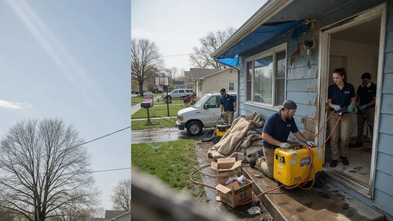 Basement Flood Cleanup in Le Roy, WV near me